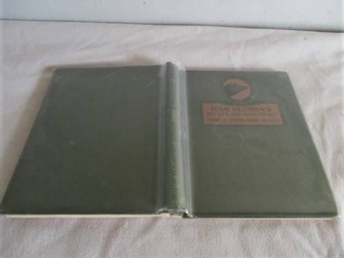 A SET OF SIX COLLECTABLE ERNEST THOMPSON SETON HARD COVER ANIMAL STORY BOOKS - CIRCA 1925 TO 1930