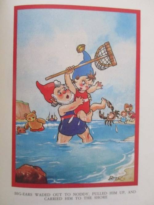 NODDY AT THE SEASIDE BY ENID BLYTON