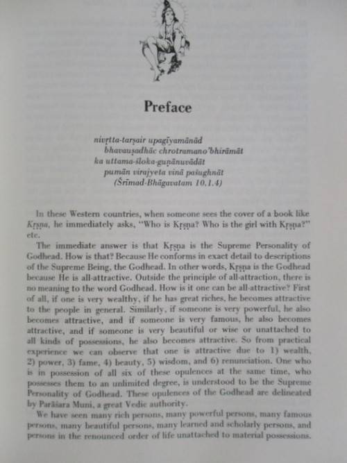 KRSNA THE SUPREME PERSONALITY OF THE GODHEAD - WITH AWESOME FULL PAGE ILLUSTRATIONS IN COLOUR