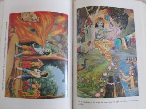 KRSNA THE SUPREME PERSONALITY OF THE GODHEAD - WITH AWESOME FULL PAGE ILLUSTRATIONS IN COLOUR