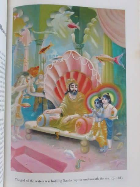 KRSNA THE SUPREME PERSONALITY OF THE GODHEAD - WITH AWESOME FULL PAGE ILLUSTRATIONS IN COLOUR