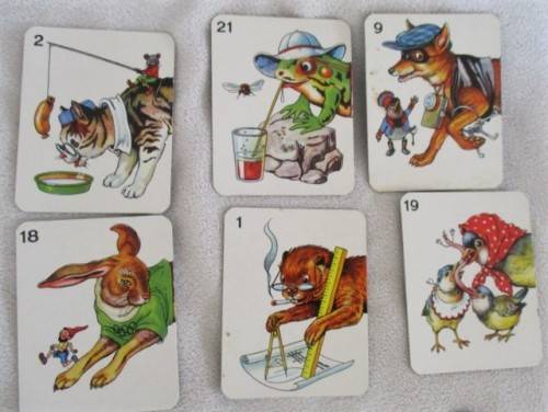 VINTAGE 1960's PIATNIK, VIENNA TOPS & TAILS CARD GAME IN ORIGINAL BOX - COMPLETE