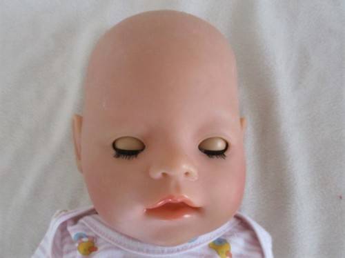 MORE BARGAINS -  42CM TALL ZAPF CREATIONS BABY BORN DOLL WITH BABY BORN BABY-GRO AND T-SHIRT