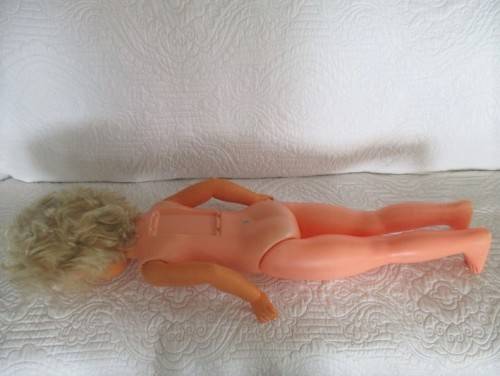 FOR DOMENIC ONLY - A VERY LARGE VINTAGE 90CM TALL PRIMA WALKING DOLL