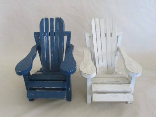 TWO STURDY WOODEN CHAIRS FOR YOUR BARBIE DOLLS