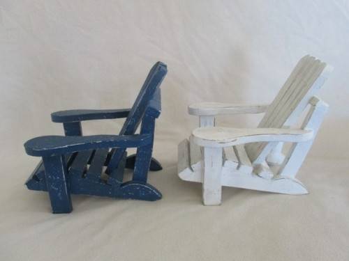 TWO STURDY WOODEN CHAIRS FOR YOUR BARBIE DOLLS