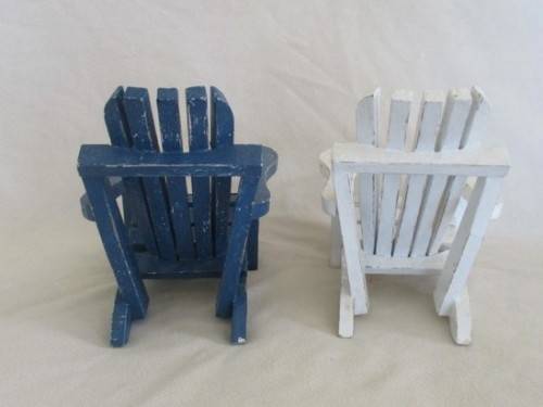 TWO STURDY WOODEN CHAIRS FOR YOUR BARBIE DOLLS