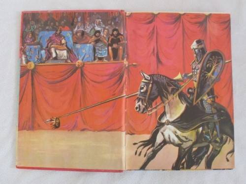 1964 HARD COVER -  IVANHOE BY WALTER SCOTT (ADAPTED FOR CHILDREN BY JASMINE ATTERBURY)