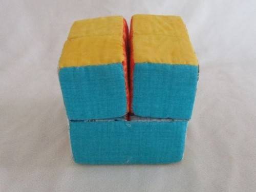 BARGAIN TIME!! SOFT MATERIAL BLOCKS - BABY'S RUBIK'S CUBE
