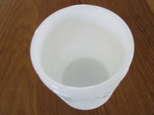 LARGE MILK GLASS DRINKING GLASS