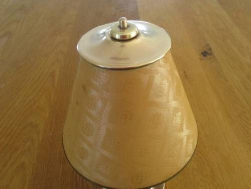 NOT A LAMP! A DELICIOUSLY RETRO MID CENTURY NOVELTY POP UP CIGARETTE DISPENSER - HAVE A PEEK!