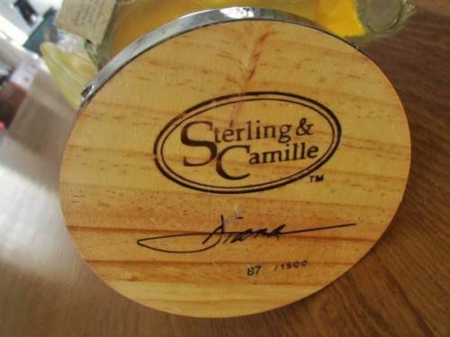 RARE! LARGE 34CM TALL STERLING & CAMILLE ARTIST SIGNED LIMITED EDITION (87/1500) WOODEN NUTCRACKER -