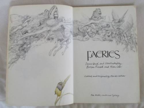 AN AWESOME BOOK ON FAIRIES (DEFINITELY NOT FOR CHILDREN) - FAERIES BY BRIAN FROUD AND ALAN LEE