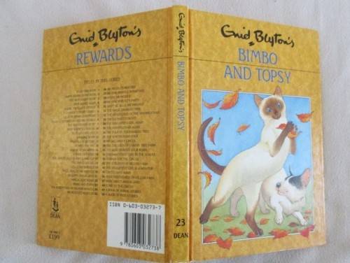 FOR BONJOURPARIS40 ONLY - 1990 HARD COVER - COLLECTABLE ENID BLYTON BOOK - BIMBO AND TOPSY