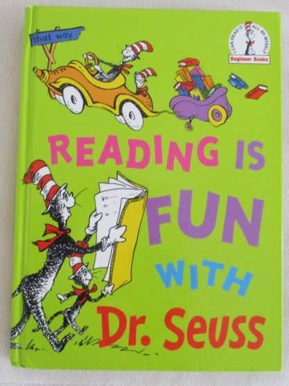 THE BELOVED DR SEUSS - READING IS FUN WITH DR. SEUSS - FOUR BOOKS IN ONE
