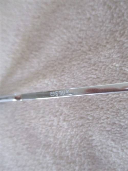 FOR SOMARI ONLY - A PAIR OF CUTE SPECTACLES IN OLD FAUX OSTRICH LEATHER CASE