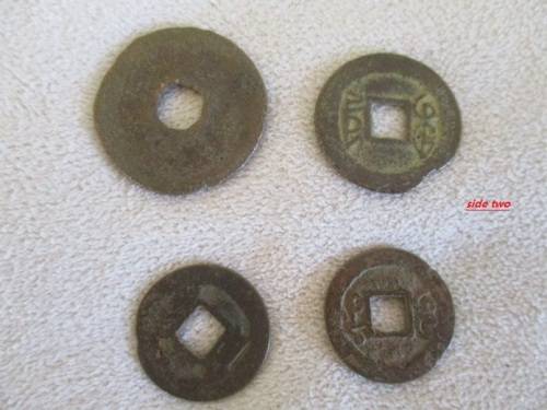 SHIPWRECK SALVAGE? SIXTEEN VERY OLD/ANCIENT? CHINESE COINS - BATCH TWO