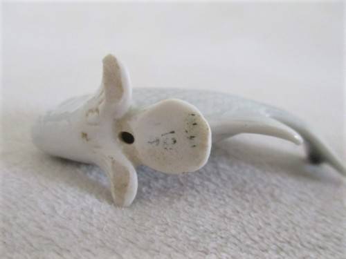 CUTE WADE WHIMSIE-LIKE FISH WITH MARKING AND NUMBER ON BASE