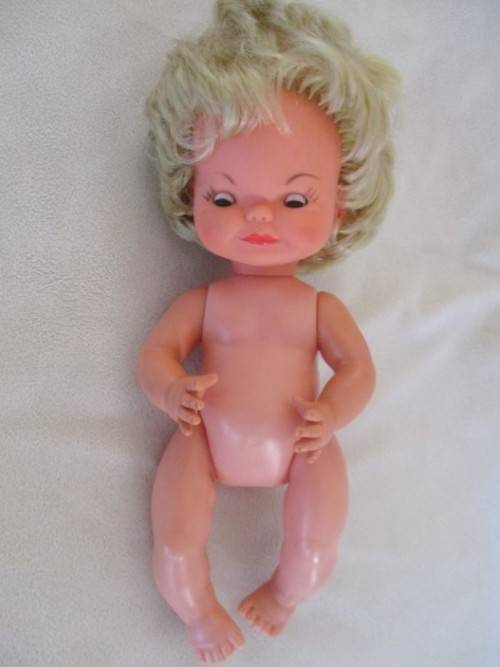 FOR GUNNEMAL ONLY - A CUTE SMALL CHEEKY-FACED DARLING MARKED "SAD" ON BACK OF HEAD