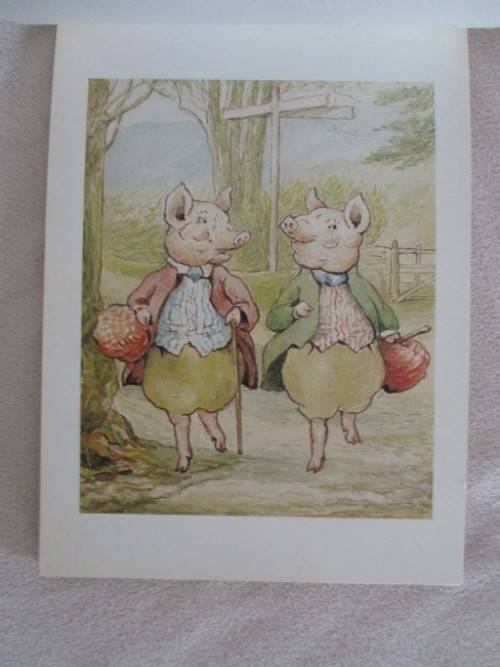 SO SPECIAL - A POSTCARD BOOKLET CONTAINING 26 VINTAGE 1987 BEATRIX POTTER POSTCARDS