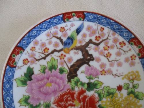 BEAUTIFUL JAPANESE IMARI PLATE - SIGNED