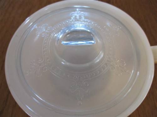 FOR ADRWEL8911 ONLY -  VINTAGE LIDDED FIRE-KING OVEN WARE DISH MADE IN THE USA