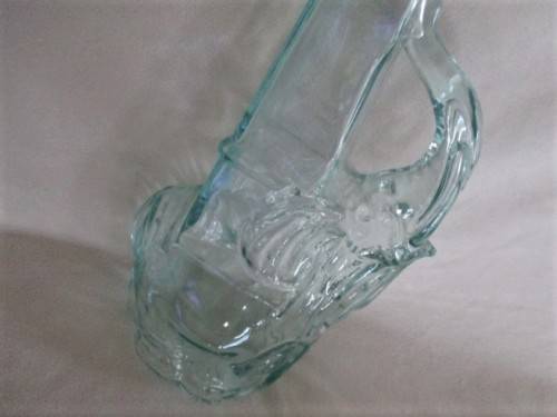 UNUSUAL VINTAGE ELEPHANT-SHAPED BOTTLE MADE IN ITALY (ELEPHANT`S TRUNK AS HANDLE)