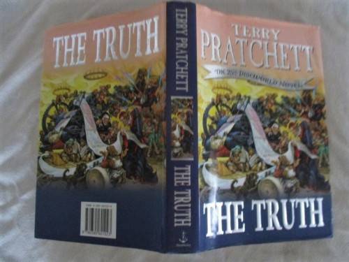 FIRST EDITION - HARDCOVER PLUS DUST JACKET - THE TRUTH (DISCWORLD NOVEL) - TERRY PRATCHETT