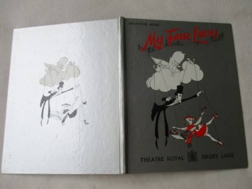 1958 SOUVENIR PROGRAMME BOOK - MY FAIR LADY AT THEATRE ROYAL WITH JULIE ANDREWS/REX HARRISON