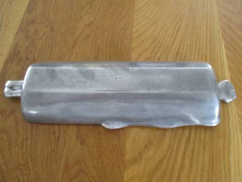 TWO VINTAGE CARROL BOYES PEWTER DISHES - ONE PRICE FOR BOTH