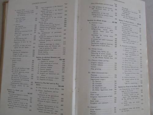 OLD UNION OF SOUTH AFRICA HANDBOOK FOR FARMERS IN SOUTH AFRICA (1937)