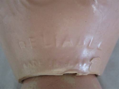 ANTIQUE RELIABLE, CANADA DOLL  - OPEN/CLOSE EYES & TWO CUTE FRONT TEETH