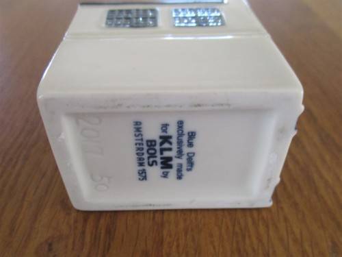 BLUE DELFTS KLM BOLS MINIATURE HOUSE NO.50 - STILL SEALED