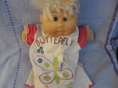 Cute Tousle-haired Cabbage Patch Doll