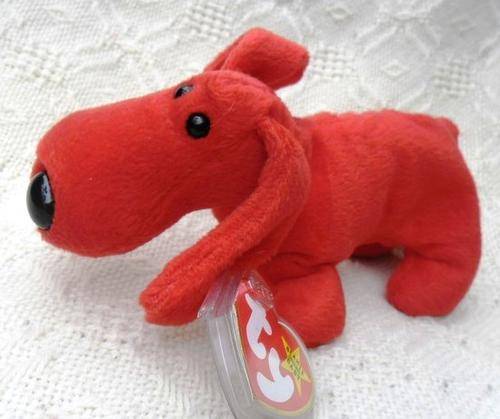 CUTE TY BEANIE BABY - ROVER THE DOG!!