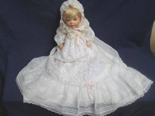 COLLECTABLE  'BOOTS TYLER SUGAR BRITCHES' DOLL IN EXQUISITE CHRISTENING DRESS!!