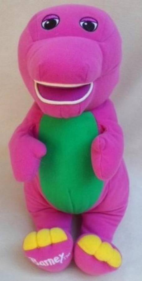 AND HERE'S BARNEY - EVERY LITTLE KID'S FAVOURITE!!