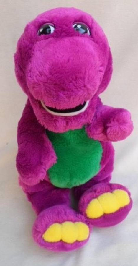 AND HERE'S BARNEY - EVERY LITTLE KID'S FAVOURITE!!