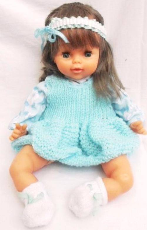 A VERY SWEET VINTAGE BABY DOLL MARKED 'JD' ON BACK OF NECK!!