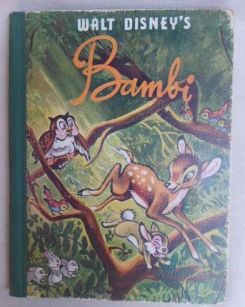 A LOVELY OLD BOOK - WALT DISNEY'S  'BAMBI'!!