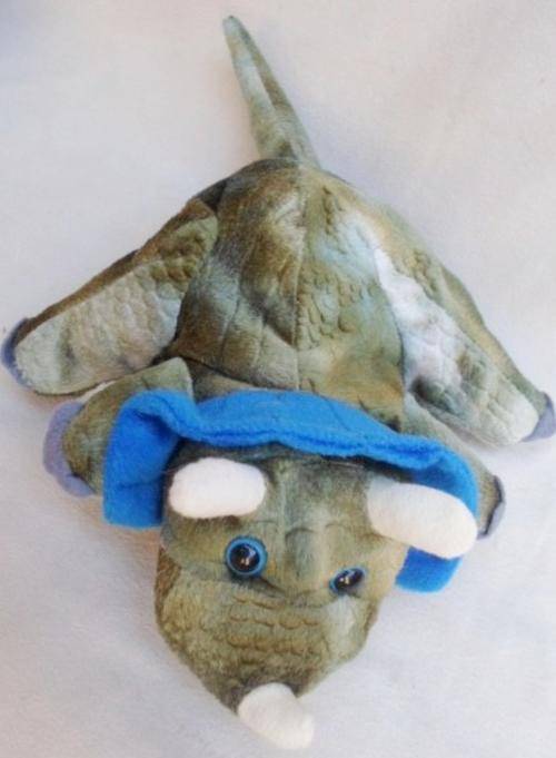 A VERY WELL MADE  'ART BEZ HANDPUPPEN'  DINOSAUR HAND PUPPET!!
