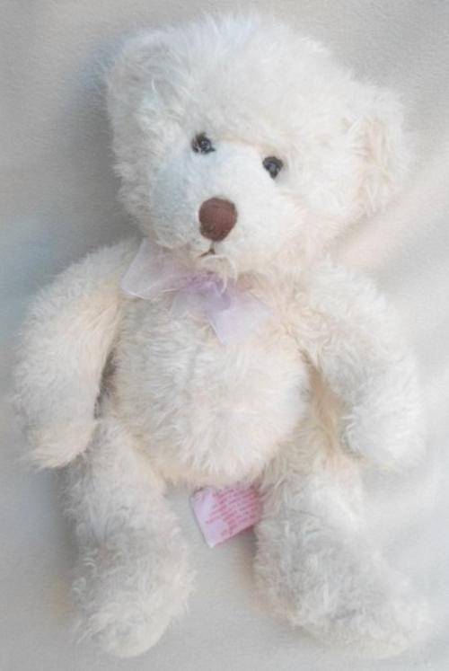 HERE'S 'ERMINE' THE CREAM-COLOURED RUSS BERRIE BEAR!!