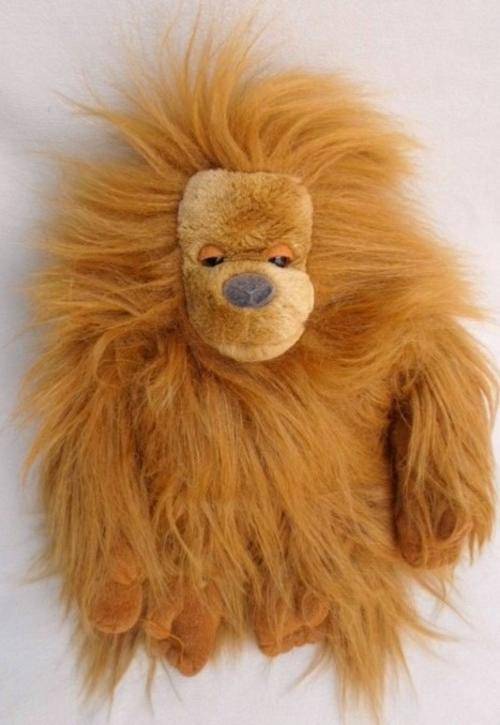 LARGE HAND MADE 'FOSTER', GERMANY VERY FLUFFY ORANGUTANG WITH SLEEPY EYES!!