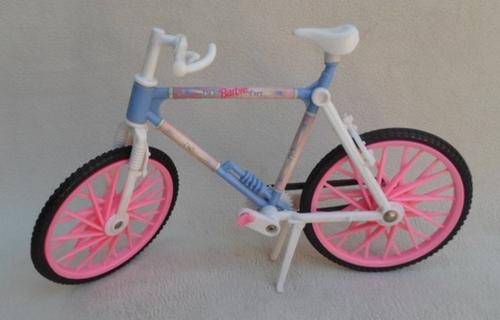 INCOMPLETE BARBIE BICYCLE TO DISPLAY BARBIE OR PARK IN FRONT OF BARBIE DOLLS HOUSE!!