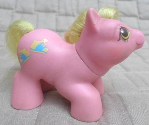 WOW!  GI HASBRO MY LITTLE PONY NEWBORN - TAPPY MARKED PATENT PENDING!!