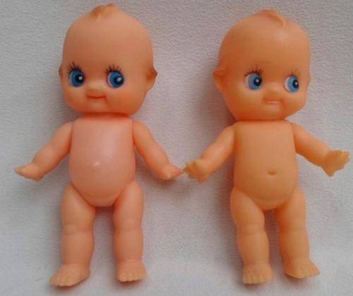 TWO CUTIE PIE SAME SIZE BUT DIFFERENT KEWPIES!!