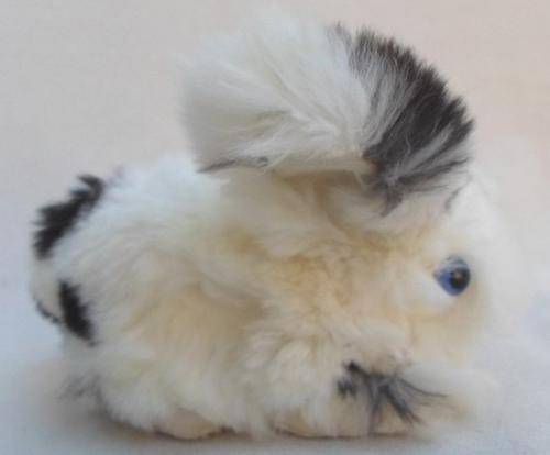 A SWEET, VERY SOFT BUNNY RABBIT MADE FROM REAL FUR!!