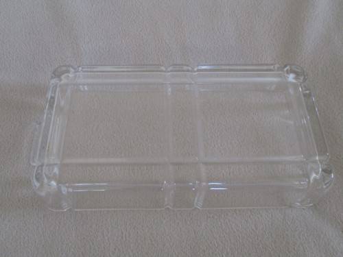 AN UNUSUAL RECTANGULAR BON BON DISH IN GREAT CONDITION