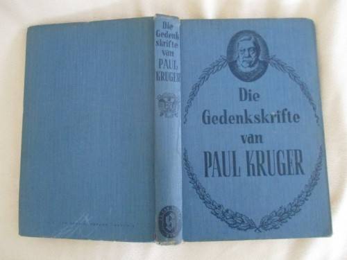 1947 EERSTE UITGAWE - GEDENKSKRIFTE VAN PAUL KRUGER