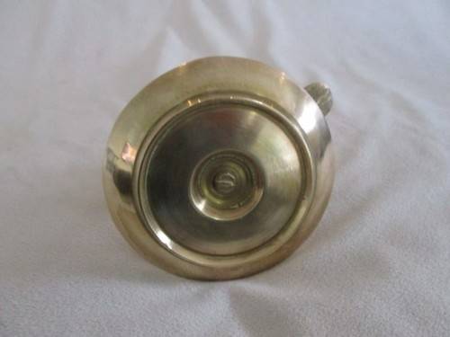 AN OLD FASHIONED SOLID BRASS `WEE WILLIE WINKIE`  CANDLESTICK